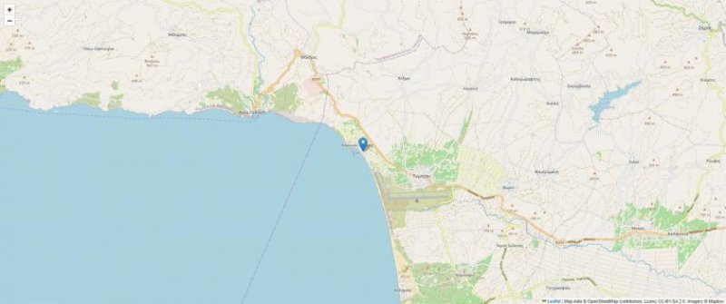 Kokkinos Pyrgos Kreta, Kokkionos Pirgos Äußerst seltenes Baugrundstück direkt am Meer zu verkaufen Grundstück kaufen